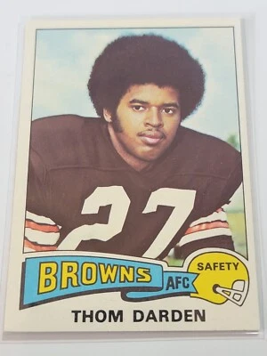 THOM DARDEN 1975 Topps #342.  BROWNS - Nice Shape - Image 1 of 2
