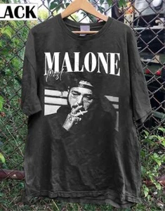 Post Malone Rap Music Merch Camisa Clásica Negra Camiseta QT1142 - Imagen 1 de 3