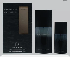ISSEY MIYAKE NUIT D'ISSEY 2 PC GIFT SET - 4.2 OZ EDT + 1.3  OZ EDT MEN - Picture 1 of 1