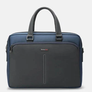 Zoomlite 15" Slim Laptop Crossbody Bag with detachable straps - Navy - Picture 1 of 8