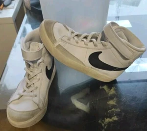 Nike All Day Play Mädchen Sneaker Größe 33,5, Farbe:Weiß,Material:Leder,Synteti - Bild 1 von 8