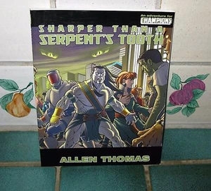 SHARPER THAN A SERPENT'S TOOTH By ALAN THOMAS (AN ADVENTURE FOR CHAMPIONS) - Picture 1 of 2