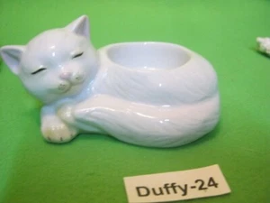 Candelabro gato acostado 12 cm de Hutschenreuther - Imagen 1 de 1