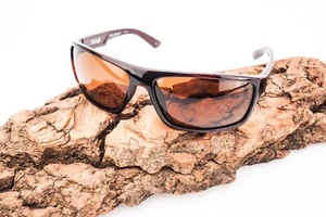 NEU - PEAK WILEY X SONNENBRILLE POLARISIERTE BERNSTEINFARBENE GLÄSER/GLÄNZEND SCHILDPATT GESTELL (MUSTER) - Bild 1 von 6