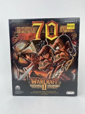 Warcraft II: Tides Of Darkness The Next 70 Levels PC BRAND NEW SEALED Big Box - Image 1 of 4