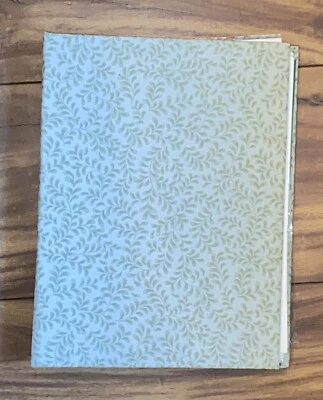 Álbum de fotos vintage sin usar impresión verde años 70 Foto 1 de 4