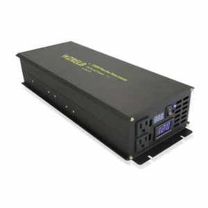 Inverter onda sinusoidale puro 2500 W 12/24/48 V DC a 120/220/240 V auto CA/home solare - Foto 1 di 7