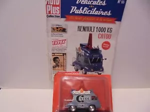 COLLECTION VEHICULES PUBLICITAIRES - RENAULT 1000 KG LESSIVE CATOU - A au 1/43° - Imagen 1 de 2