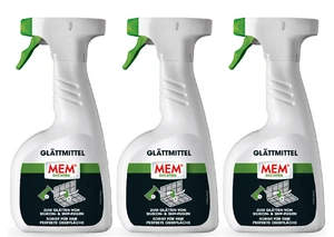 3x 500ml MEM Glättmittel für Silikon SMP Dicht Fugen - Bild 1 von 7