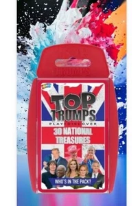 Top Trumps 30 National Treasures 2020 Kids Party Fun Card Game - NEW - Picture 1 of 1