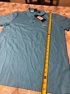 camicia uomo boss gestione umidità slim fit taglia M blu - Foto 1 di 6