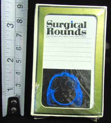 SURGICAL ROUNDS PLAYING CARDS Gemaco Bridge University of Pittsburgh M. Ravitch - Image 1 of 4