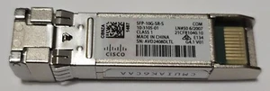 Cisco SFP-10G-SR-S 10GBASE SFP+ Transceiver Modul CMUIAK6CAA - Bild 1 von 2