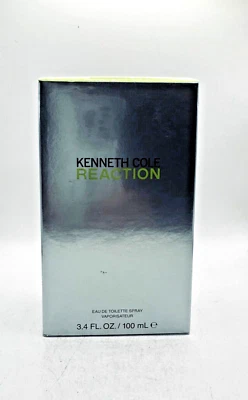 REACTION BY KENNETH COLE 100ML EDT SPRAY '2013 FORMULA' (NUEVO CON CAJA Y PRECINTADO) Foto 1 de 3
