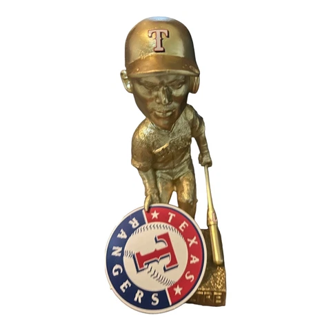 2022 SGA Texas Rangers Adrian Beltre On Deck Circle Bobblehead Rare Gold 1/100! Cover