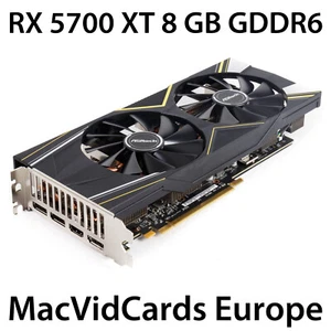 MacVidCards AMD Radeon RX 5700 XT 8 GB GDDR6 for Apple Mac Pro with BOOT SCREEN - Picture 1 of 1