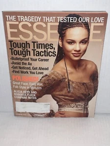 ESSENCE MAGAZINE MARCH 2002 ALICIA KEYS COVER STORY - Imagen 1 de 2
