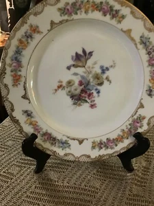 Unique Royal Bayreuth Bavarian 10 3/8 Inch Dinner Plate - Picture 1 of 3