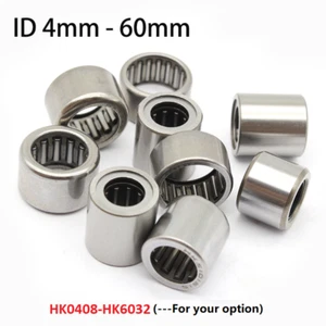 HK Needle Roller Bearings Needle Bearing Drawn Cup ID 10mm - 20mm HK1012-HK2020 - Picture 1 of 5