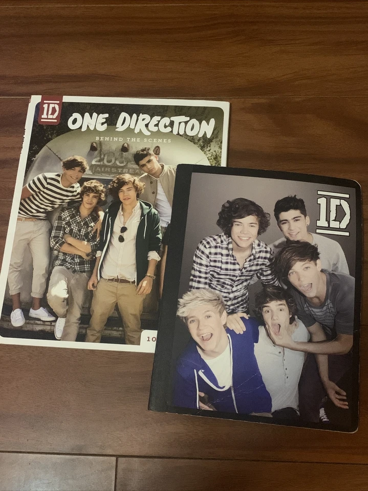 One Direction 2 Notebook And Behind The Scenes Book - Image 1 of 1