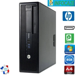 HP ELITEDESK 705 G1 SFF /AMD A4 PRO-7300B /8GB DDR3/500GB/USB 3.0 WINDOWS 7 PRO - Imagen 1 de 6