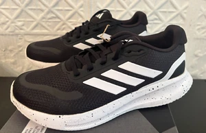 NUEVO Adidas RunFalcon 5 Zapatos para Correr Para Hombre Gris Negro JR5089 Talla 7.5 - Imagen 1 de 5