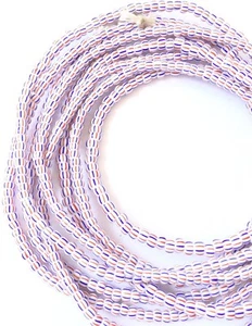 Fine Peppermint Waist Beads, Trade Beads-Ghana - Picture 1 of 4