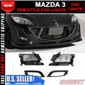 2010-2011 Mazda 3 sedán hatchback lámpara antiniebla luz antiniebla par LH RH - Imagen 1 de 7