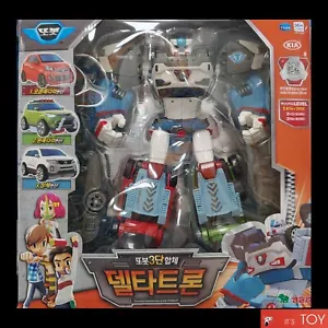TOBOT DELTATRON X Z D Transforming Robot Figure Kia 3-Cars Delta Tron Young Toys - Picture 1 of 6