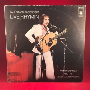 PAUL SIMON IN CONCERT Live Rhymin' 1974 UK Vinyl LP CBS record live - Picture 1 of 2