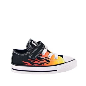 CONVERSE 766199F Infant's Archive Flame Chuck Infant in White/Red/Yellow - Picture 1 of 5