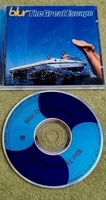 BLUR The Great Escape ORIGINAL CANADIAN ISSUE CD & Insert & Jewel Case ~ VGC Foto 1 de 4