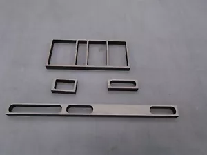 Bally Kiss Pinball Replacement wood light panel raised baffle parts - Picture 1 of 2