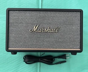 Marshall Acton III Bluetooth Home Speaker Black Open Box 62368-1———————25 - Picture 1 of 4
