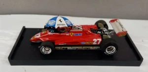 BRUMM 1/43 - FERRARI 126C2 TURBO G.P BRASILE 1982 G. VILLENEUVE #27  - R 593 CHU - Foto 1 di 4