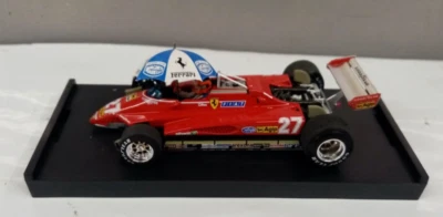 BRUMM 1/43 - FERRARI 126C2 TURBO G.P BRASILE 1982 G. VILLENEUVE #27  - R 593 CHU - Immagine 1 di 4