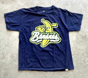 Savannah Bananas Baseball Navy Blue T-Shirt, youth Kids L - Picture 1 of 2