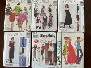 Lot Women 10,12,14 Top,Leggings,Vest,Jumper,Skirt Pattern:McCall 5468,7407,7233+ - Picture 1 of 13