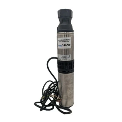 Little Giant Submersible 4" Stainless Steel Filtered Effluent Fountain Pump - Image 1 of 4