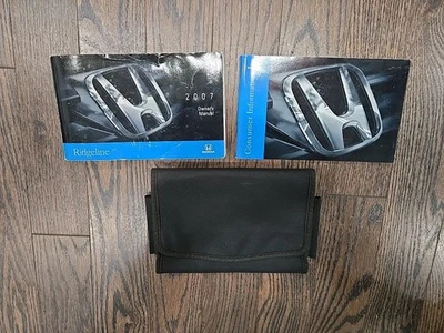 Honda Ridgeline 2007 manual del propietario tela guía del operador guía del usuario estuche de lona Foto 1 de 4