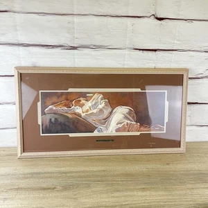 Emotional Appeal Steve Hanks Signed Framed Limited Edition Art Woman - Picture 1 of 14