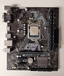 ASUS PRIME H310M-E R2.0 LGA1151 Mainboard i5-8500 und 8GB DDR4 2666 Combo - Bild 1 von 11