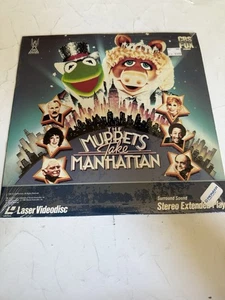 The Muppets Take Manhattan Laserdisc In Shrink Kermit The Frog Disney - Imagen 1 de 3
