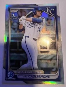 2024 Bowman Draft - Chrome Jac Caglianone #BDC-8 Refractor (RC) - Picture 1 of 2