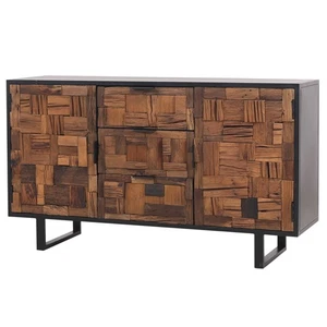 Vintage Aparador Cómoda Armario de Madera Alto Pasillo Mueble Deco Decoración - Imagen 1 de 7