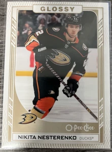 2023-24 Upper Deck Series 1 Nikita Nesterenko - Ducks #R-8 O-Pee-Chee Glossy RC - Picture 1 of 2