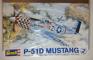 Revell P-51D Mustang Modellflugzeug Plastikbausatz 1:48 Neu VERSIEGELT Airplane Skill 2 - Bild 1 von 6