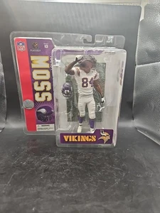 McFarlane Toys Randy Moss NFL Series 13 Sportspick Afro Variant Chase Vikings - Picture 1 of 4