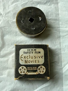 VINTAGE 16 MM SAFETY FILM EXCLUSIVE MOVIE. Western Lassoed. See Photos - Foto 1 di 4
