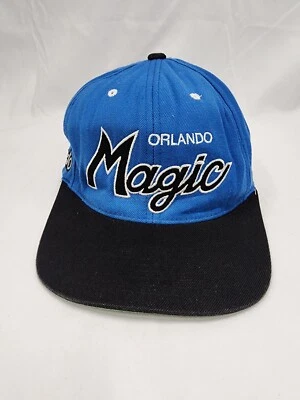 Mitchell & Ness Orlando Magic NBA Snapback Sombrero Logo Negro Gorra Baloncesto Raro Foto 1 de 4